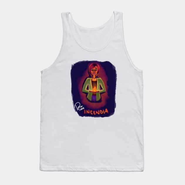 Vampire Diaries  Incendia Tank Top by Windy_Rina.gr